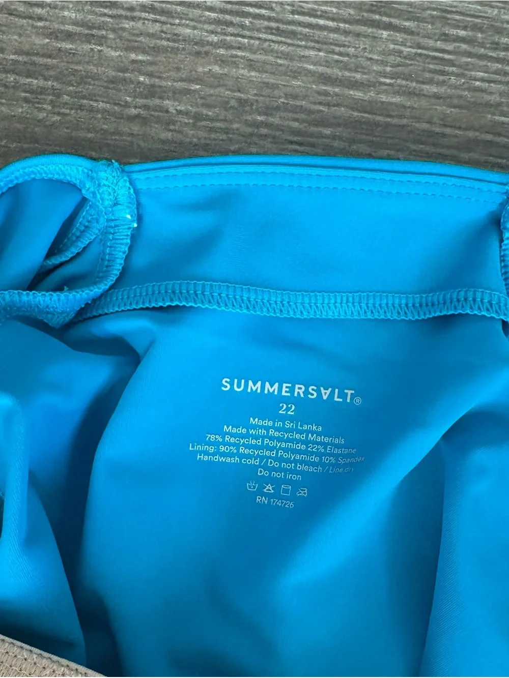 Summersalt x Kendra Scott The Belted Chain One-Piece Swimsuit - Size 22 NEW!